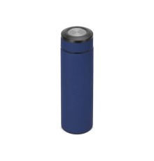 Вакуумный термос Vacuum Flask C1, soft touch, 420мл, темно-синий