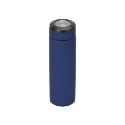 Вакуумный термос Vacuum Flask C1, soft touch, 420мл, темно-синий