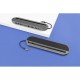 Купить Хаб USB Type-C 3.0 для ноутбуков Falcon, черный с нанесением логотипа