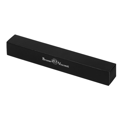 Купить Ручка шариковая автоматическая BrunoVisconti® MILANO цвет корпуса синий, 1 мм с нанесением логотипа