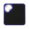 Купить Подставка для кружки с открывалкой Liso, черный/синий с нанесением логотипа
