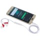 Купить Наушники Earbuds, красный с нанесением логотипа