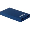 Купить Внешний аккумулятор Kubic PB10X Blue, 10 000 мАч, Soft-touch, синий с нанесением логотипа