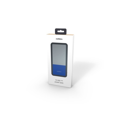 Купить Внешний аккумулятор Rombica NEO Bright 6C, синий с нанесением логотипа