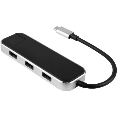 Купить Хаб USB Rombica Type-C Chronos Black с нанесением
