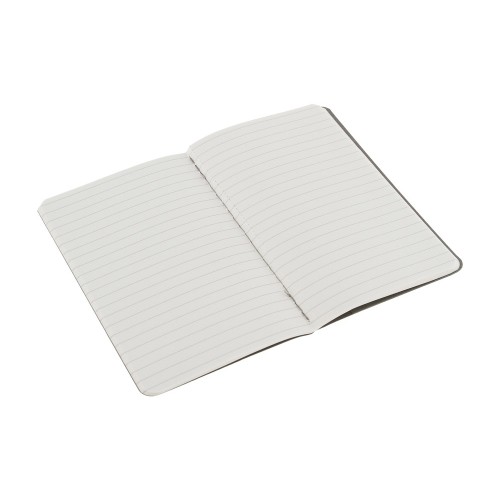 Купить Записная книжка Moleskine Cahier (в линейку, 3 шт.), Pocket (9х14см), серый с нанесением логотипа