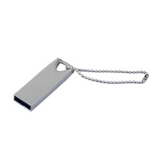 USB 2.0-флешка на 32 Гб с мини чипом, компактный дизайн, стильное отверстие для цепочки