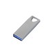Купить USB 2.0-флешка на 16 Гб с мини чипом, компактный дизайн, стильное отверстие для цепочки с нанесением логотипа