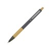 Купить Darius шариковая ручка из переработанного алюминия, синие чернила - Серый с нанесением логотипа