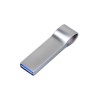 Купить USB 2.0-флешка на 16 Гб с мини чипом, компактный дизайн, боковое отверстие для цепочки с нанесением логотипа