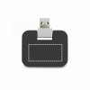 Купить JANNES. USB хаб 2'0, Красный с нанесением логотипа