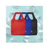 Купить Ash, большая эко-сумка из переработанного PET-материала, сертифицированная согласно GRS, синий с нанесением логотипа