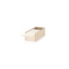 Купить Деревянная коробка BOXIE WOOD M, натуральный светлый с нанесением логотипа