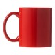 Купить Кружка керамическая Santos, красный с нанесением логотипа