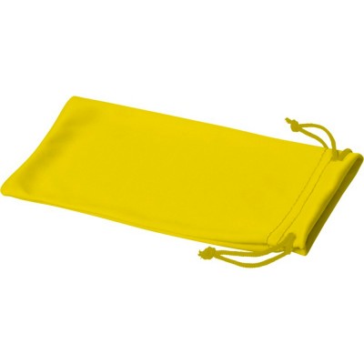Купить Чехол из микрофибры Clean для солнцезащитных очков, желтый с нанесением