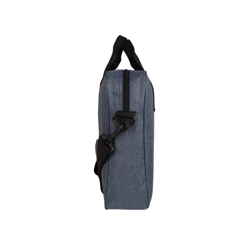 Купить Сумка для ноутбука Wing с вертикальным наружным карманом, синий (Р) с нанесением логотипа