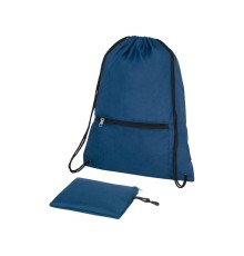 Складной рюкзак со шнурком Hoss, heather navy