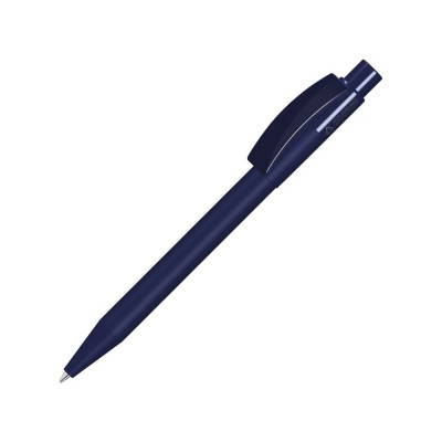 Купить Шариковая ручка из вторично переработанного пластика Pixel Recy, синий с нанесением логотипа