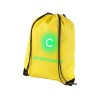 Купить Рюкзак-мешок Evergreen, желтый с нанесением логотипа