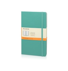 Записная книжка Moleskine Classic (в линейку) в твердой обложке, Large (13х21см), морская волна