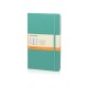 Купить Записная книжка Moleskine Classic (в линейку) в твердой обложке, Large (13х21см), морская волна с нанесением логотипа