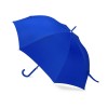 Купить Зонт-трость Silver Color полуавтомат, синий/серебристый с нанесением логотипа