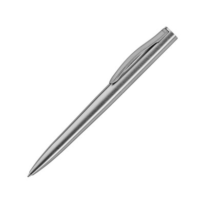 Купить Ручка шариковая металлическая Titan M, серебристый с нанесением логотипа