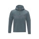 Купить Мужской свитер анорак Sayan на молнии на половину длины с капюшоном, steel grey с нанесением логотипа