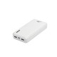 Купить RIVACASE VA2572 (20000 мАч) QC/PD 20W внешний аккумулятор с дисплеем, белый 12/24 с нанесением логотипа