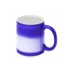 Купить Кружка-хамелеон Magic матовая, синий/белый с нанесением логотипа