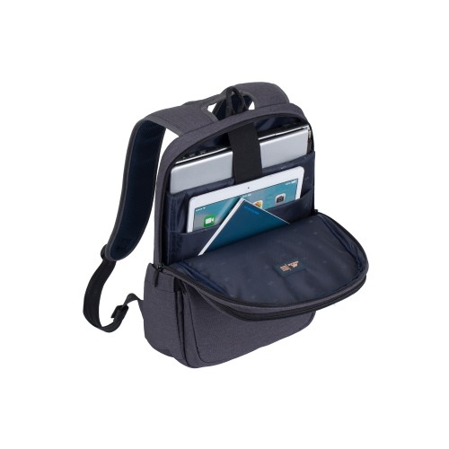 Купить RIVACASE 7760 black ECO рюкзак для ноутбука 15.6 с нанесением логотипа