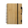 Купить Блокнот Bamboo tree с ручкой с нанесением логотипа