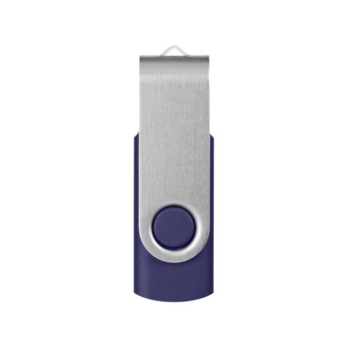 Купить USB-флешка на 16 Гб Rotate Basic, ярко-синий с нанесением логотипа