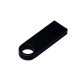 Купить USB 3.0-флешка на 64 Гб с мини чипом и круглым отверстием, черный с нанесением логотипа
