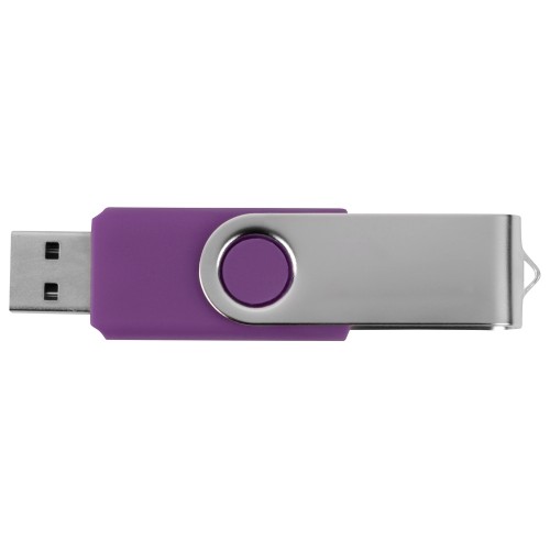 Купить Флеш-карта USB 2.0 16 Gb Квебек, фиолетовый с нанесением логотипа