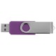 Купить Флеш-карта USB 2.0 16 Gb Квебек, фиолетовый с нанесением логотипа