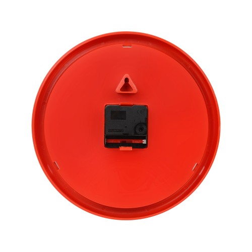 Купить Часы настенные разборные Idea, красный с нанесением логотипа