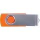 Купить Флеш-карта USB 2.0 16 Gb Flash C1, оранжевый с нанесением логотипа