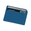 Купить Картхолдер для 3-пластиковых карт Favor, синий с нанесением логотипа