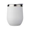 Купить Кубок с вакуумной изоляцией Corzo Copper, белый с нанесением логотипа