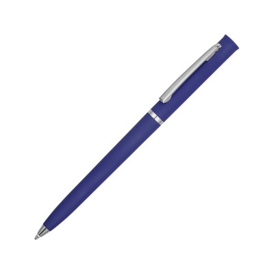 Купить Ручка шариковая Navi soft-touch, темно-синий с нанесением