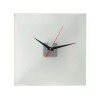 Купить Часы настенные квадратные из стекла 28х28 см Nile с нанесением логотипа