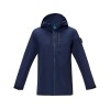 Купить Легкая куртка унисекс Kai, изготовленная из переработанных материалов по стандарту GRS, темно-синий с нанесением логотипа