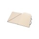 Купить Записная книжка Moleskine Classic (в линейку), Хlarge (19х25 см), черный с нанесением логотипа