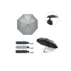 Купить CIMONE. Складной зонт из rPET, черный с нанесением логотипа