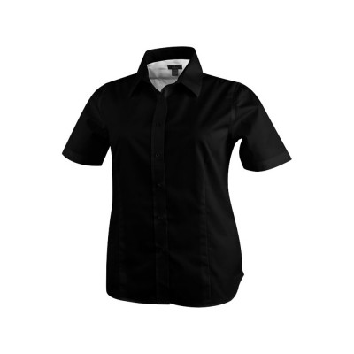 Купить Рубашка Stirling женская с коротким рукавом, черный с нанесением логотипа