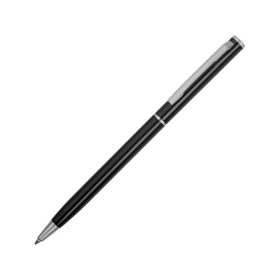 Купить Ручка металлическая шариковая Атриум, черный с нанесением логотипа
