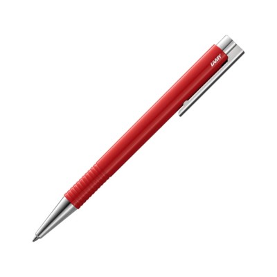Купить Ручка шариковая 204 logo M+, Красный, M16 с нанесением логотипа