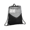 Купить Спортивный рюкзак-мешок, серый/графит с нанесением логотипа