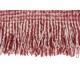 Купить Акриловый плед Harp 130x180 см, белый/бордо с нанесением логотипа